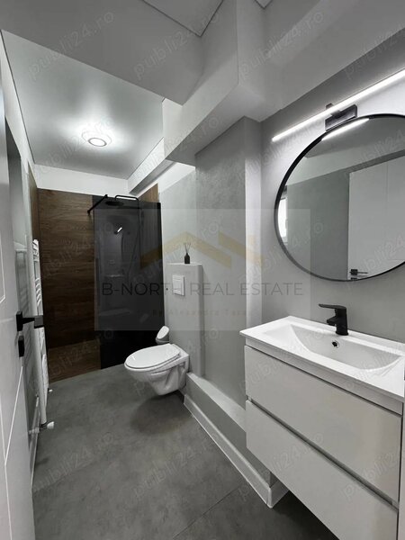 Vila 4 camere de inchiriat, 3 dormitoare cu bai proprii, complex rezidential